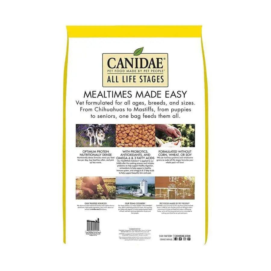 CANIDAE Premium Dry Dog Food with Chicken Meal & Rice Formula for All Life Stages