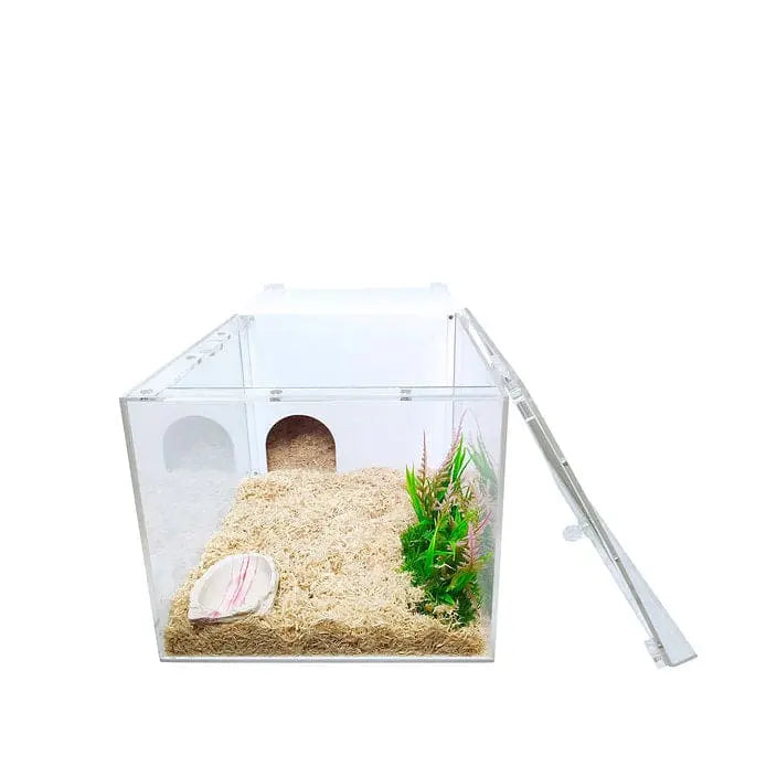 High - Quality Acrylic Terrarium Cage for Geckos, Chameleons, Snakes, and Hamsters