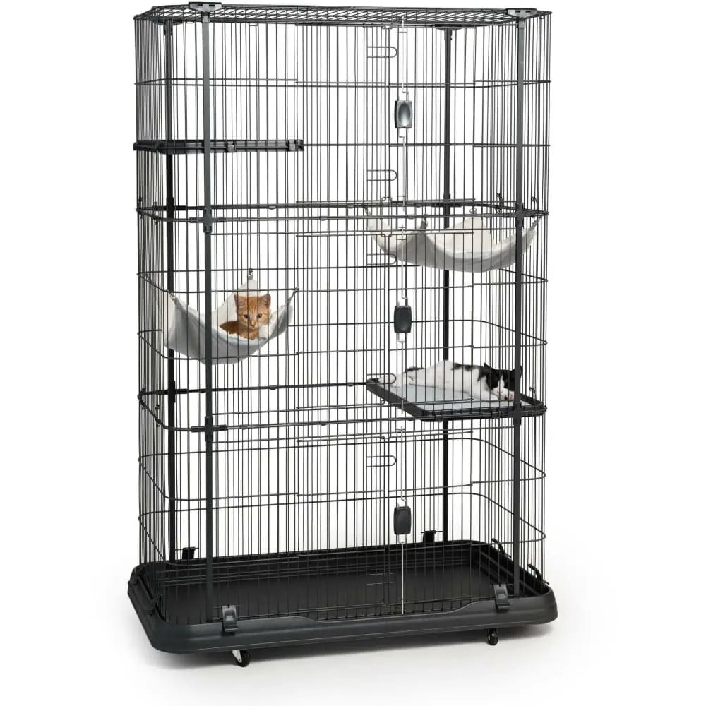 High - Quality Four - Level Premium Cat Home for Comfortable Cat Living