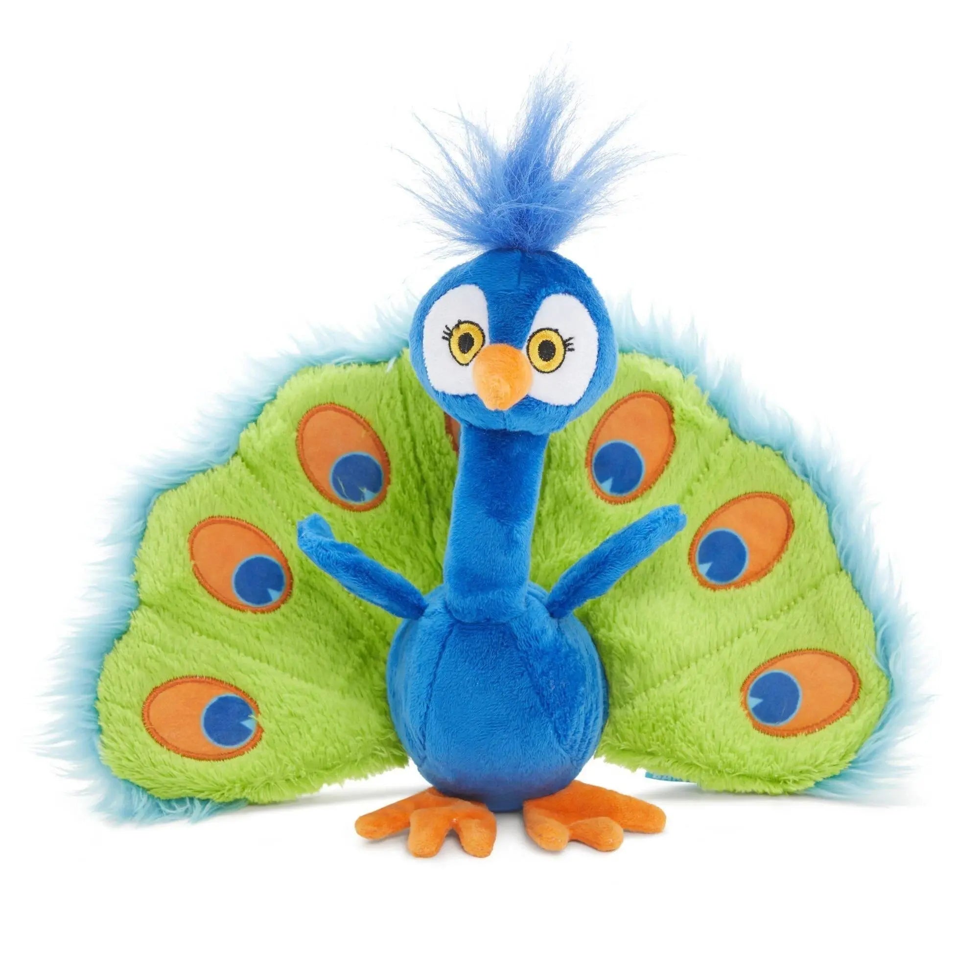 Exclusive BARK Pop Peacock Interactive Dog Toy for Playful Pups