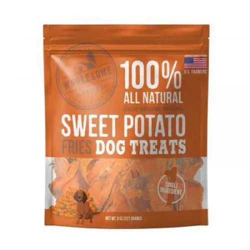Wholesome Pride All - Natural Dehydrated Sweet Potato Fries Dog Treats