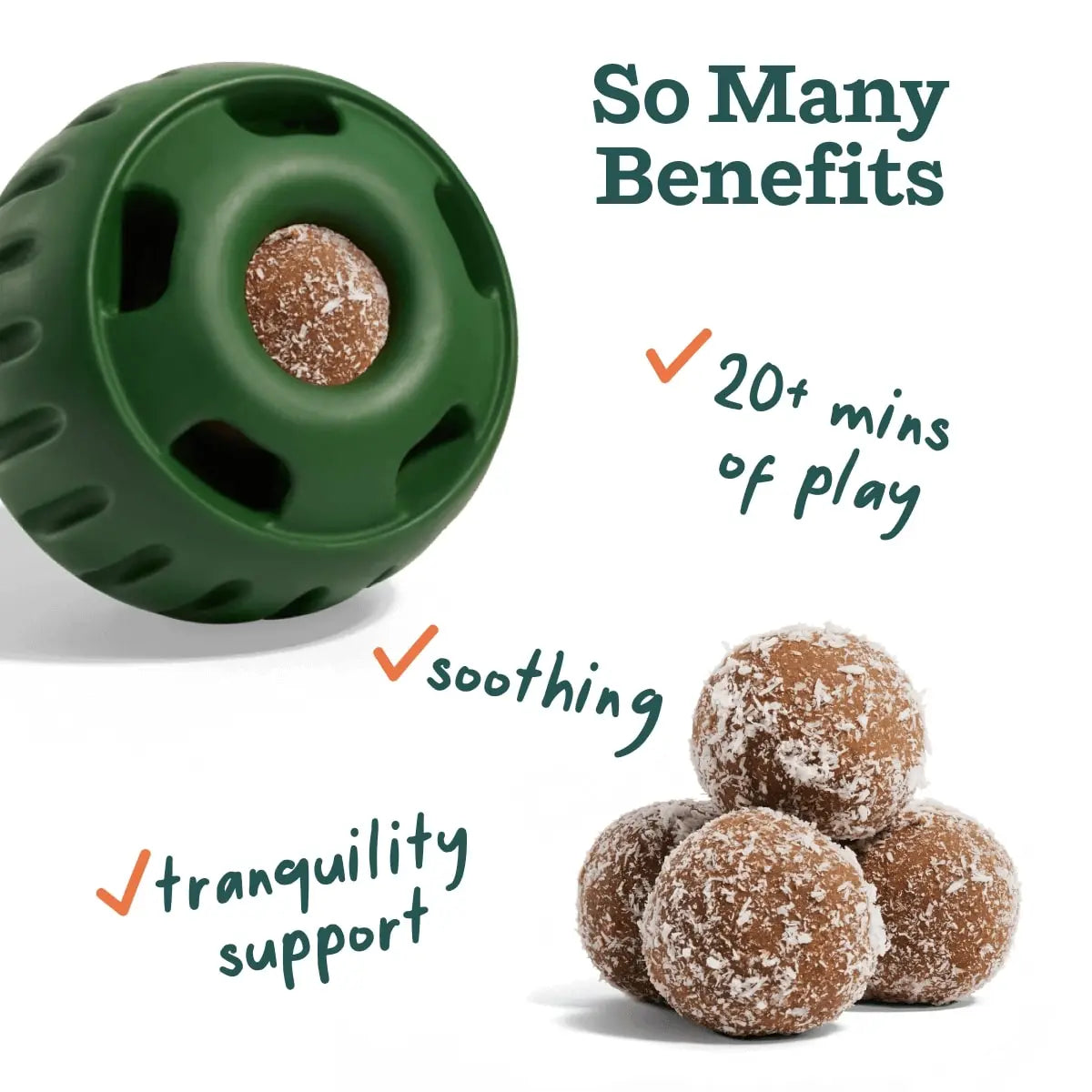 Woof Pet Calming Wellness Frozen Treat Pops - Long - Lasting Pupsicle - Style Treats for Dogs