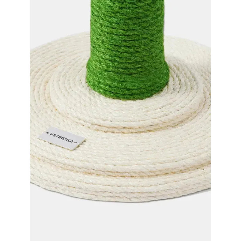 Vetreska All - Natural Jute Rope Handcrafted Oasis Cactus - Inspired Indoor Cat Tree for Felines of All Sizes