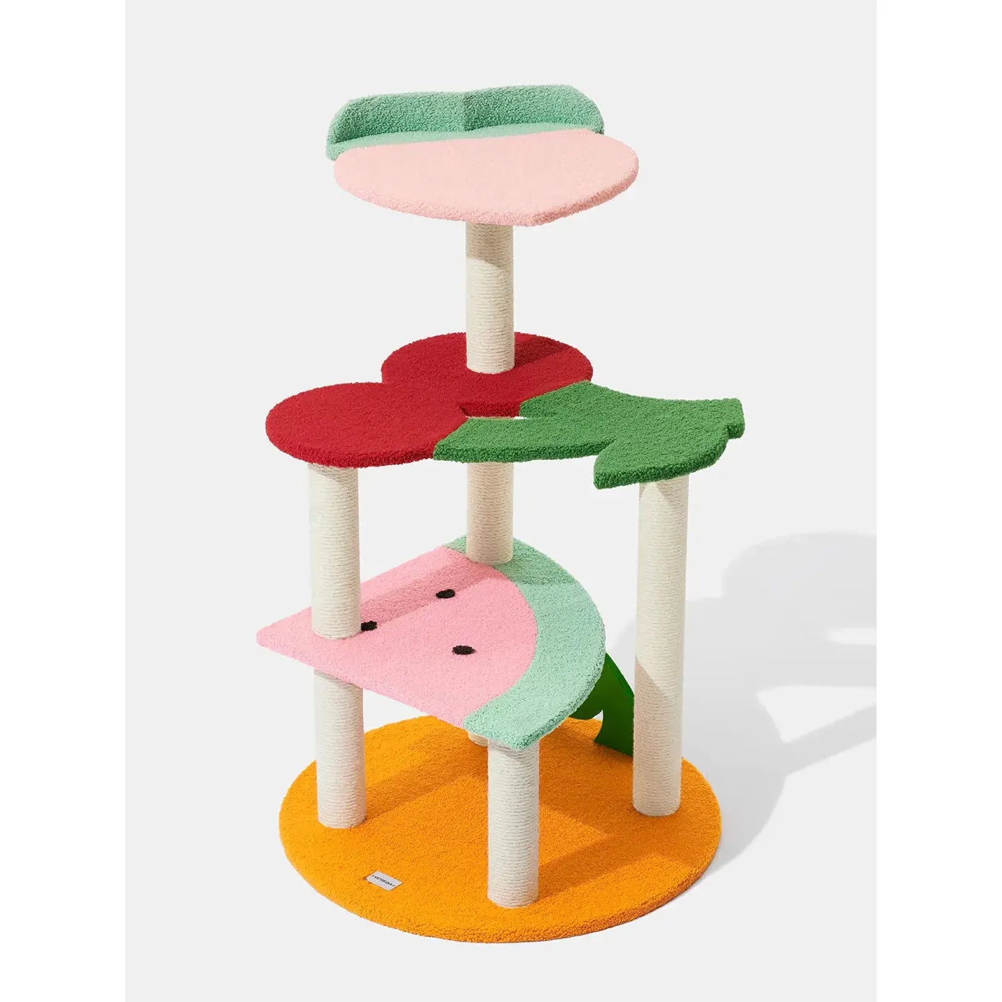 Vetreska Cat Climber with Fruity-Inspired Platforms for Feline Fun