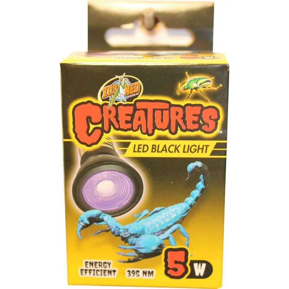 Zoo Med Energy - Efficient LED Black Light Lamp for Small Terrariums
