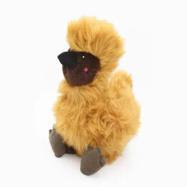 ZippyPaws Wooliez Faux Fur Dog Toy for Medium to Large Dogs
