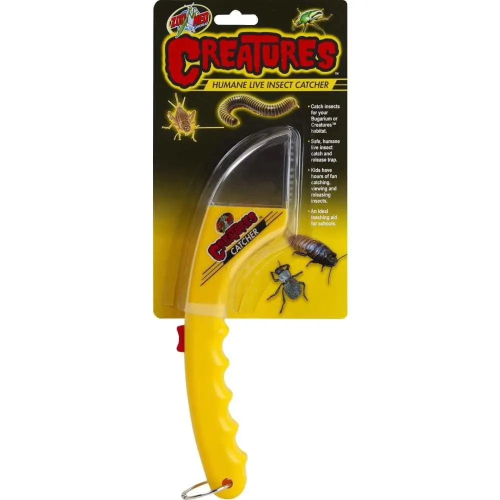 Zoo Med Yellow Humane Live Insect Catcher for Creatures and Bugarium