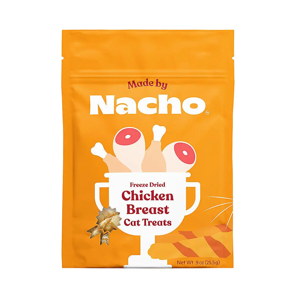 Nacho's All - Natural Freeze - Dried Chicken Breast Treats for Cats