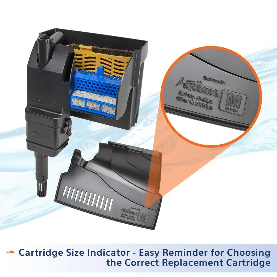 Aqueon SmartClean™ Advanced Power Filter with Sustainable EcoRenew™ Cartridge