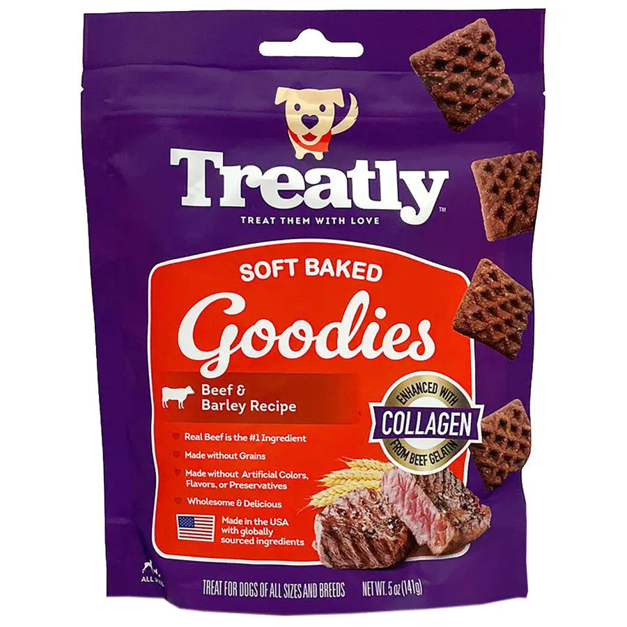 Treatly 5 oz Soft-Baked Collagen-Rich Dog Treats