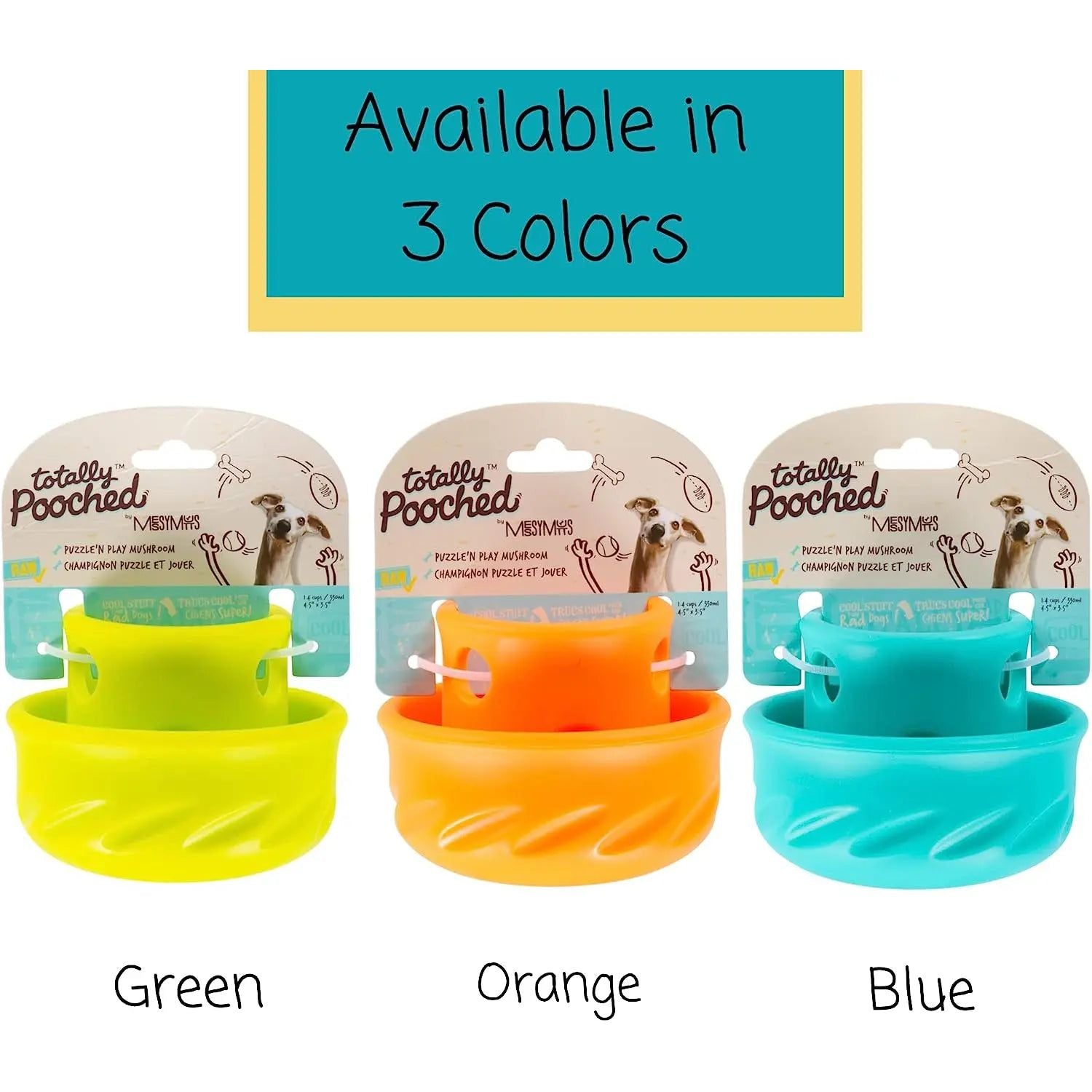 Totally Pooched High - Quality Interactive Treat Puzzle Toy for Canines
