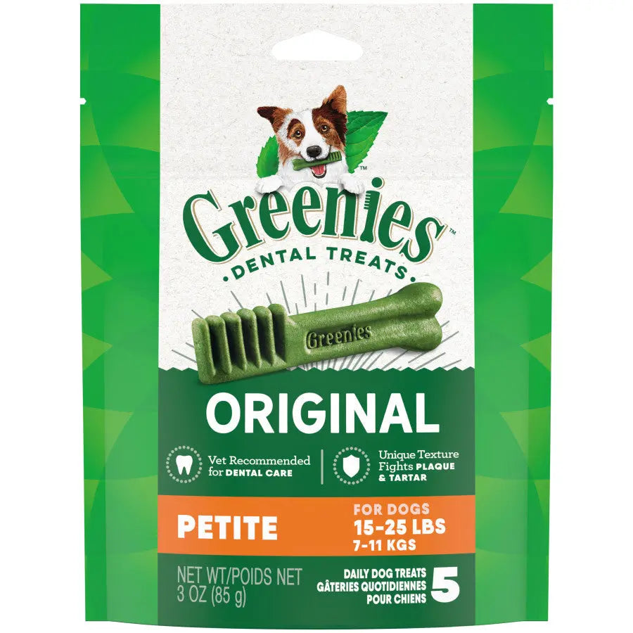GREENIES Original Natural Dental Chews for Dogs: Oral Health Treats