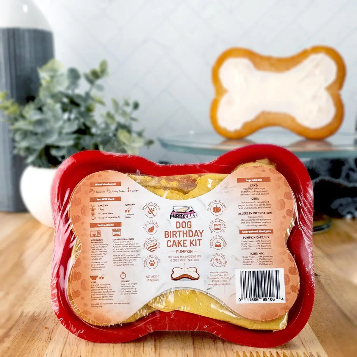 9oz Puppy Cake Dog Birthday Celebration Cake Kit