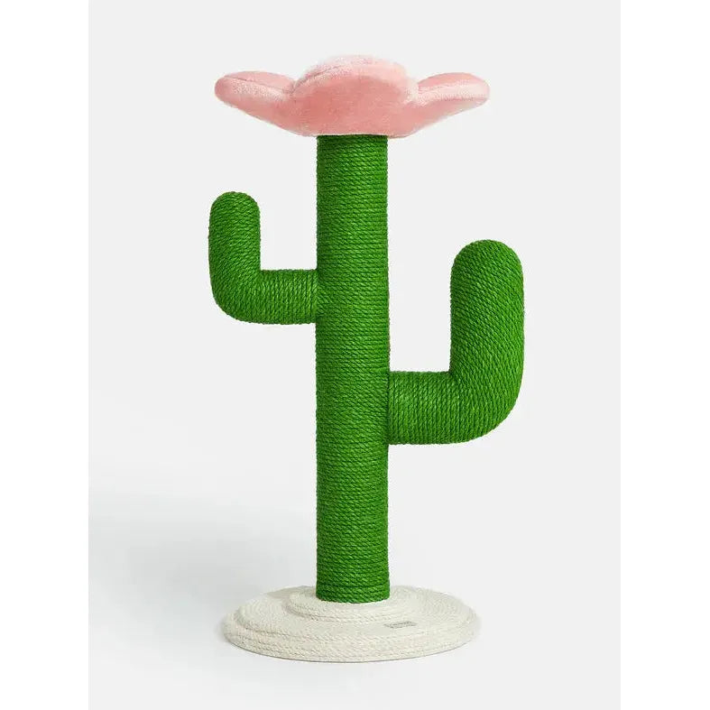 Vetreska Delightful Blooming Cactus-Styled Cat Activity Tree for Feline Entertainment