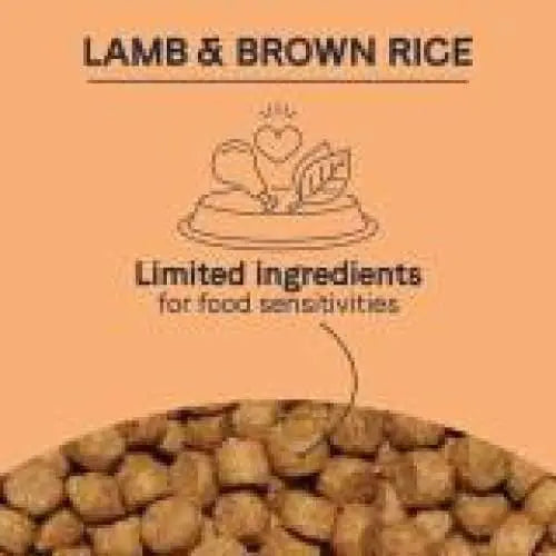 CANIDAE PURE Premium Dry Dog Food - Real Lamb & Brown Rice Recipe with Wholesome Grains