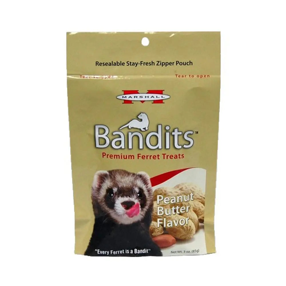 Marshall® 3 Oz Premium Ferret Treats with Delicious Peanut Butter Flavor