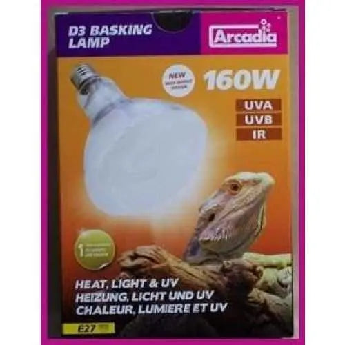 Arcadia 100W 240 Volt Mercury Vapor D3 Bulb for Reptiles