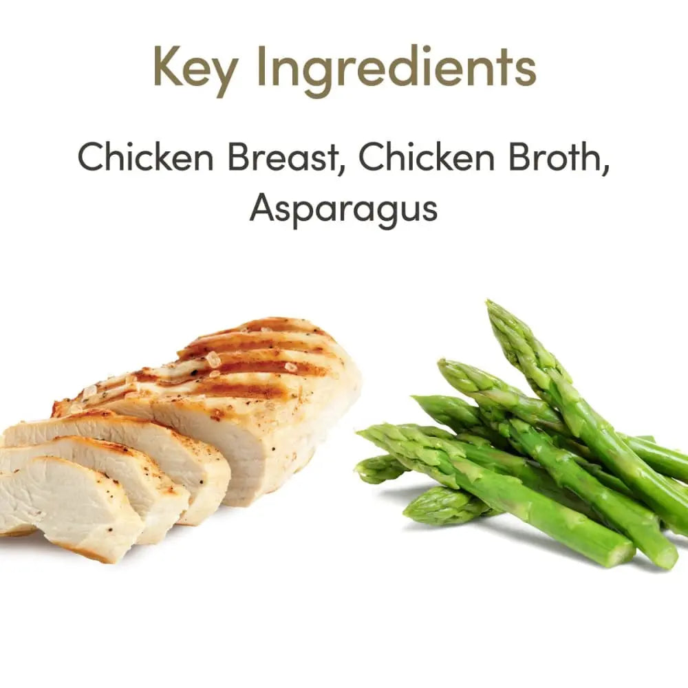 Applaws 12-Pack 2.47oz Pouches of Natural Wet Cat Food with Chicken Breast and Asparagus in Broth