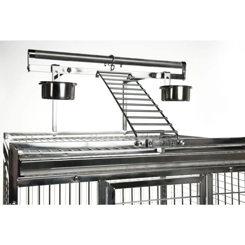 Prevue Pet Products High - Quality Stainless Steel Bird Cage with Playtop for Medium to Large Birds