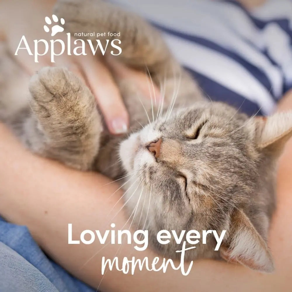 Applaws Premium Natural Wet Cat Food - Tuna Fillet with Prawn in Broth, 2.12 - ounce Recyclable Peel & Serve Pot