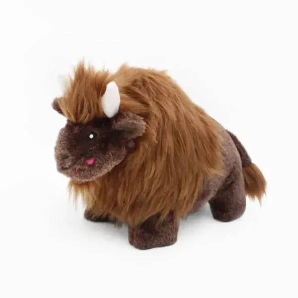 ZippyPaws Wooliez Faux Fur Dog Toy for Medium to Large Dogs
