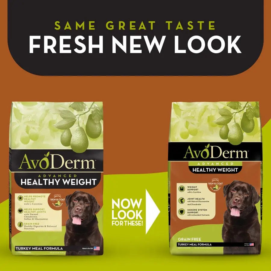 AvoDerm Natural Grain-Free Advanced Dry Dog Food for Healthy Weight