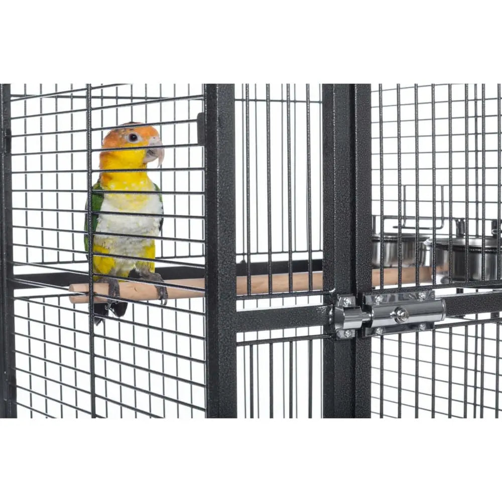 Prevue Pet Products Small-Sized Dome Top Style Bird Cage - Chalk White Finish