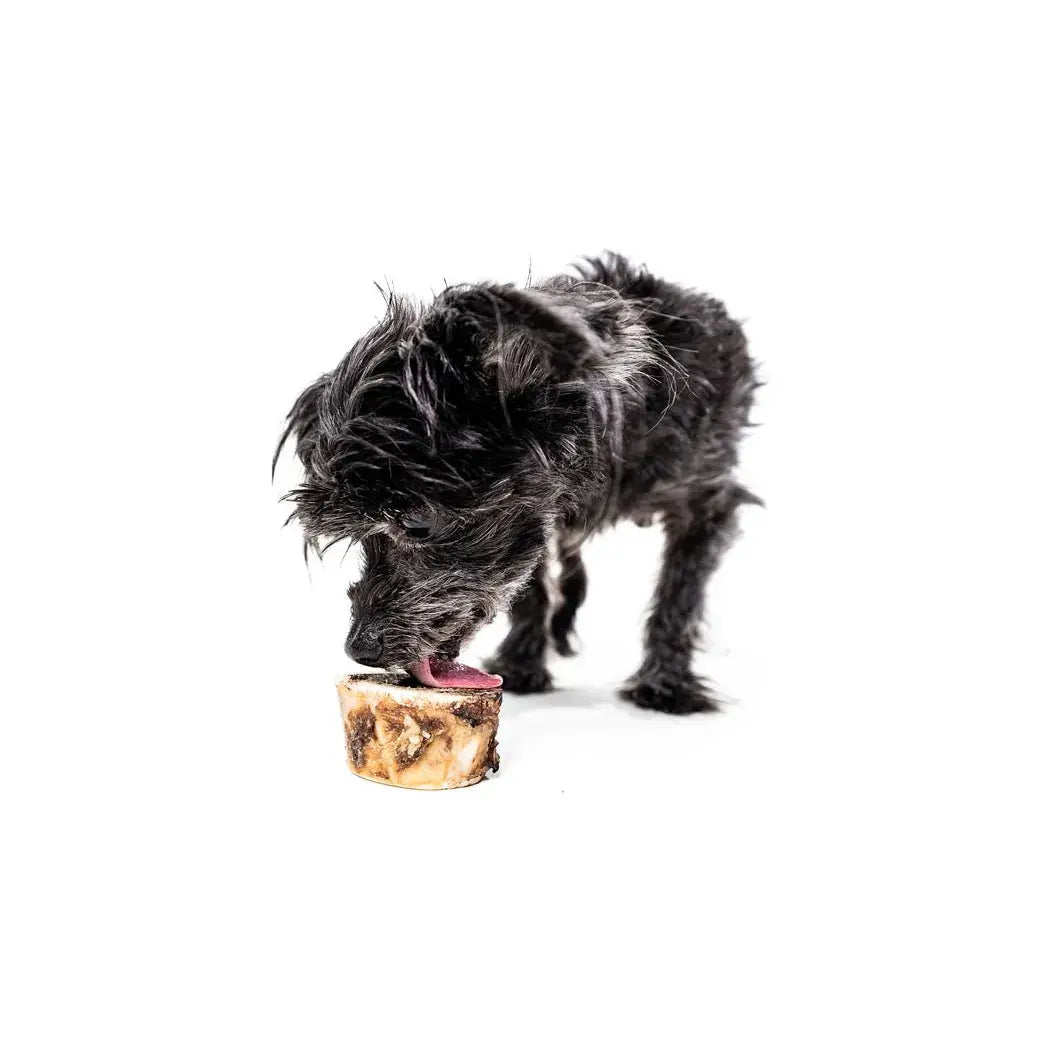 Winnie Lou Premium Bison Marrow Bone Dog Treats - A Nutritious Delight for Your Furry Friend