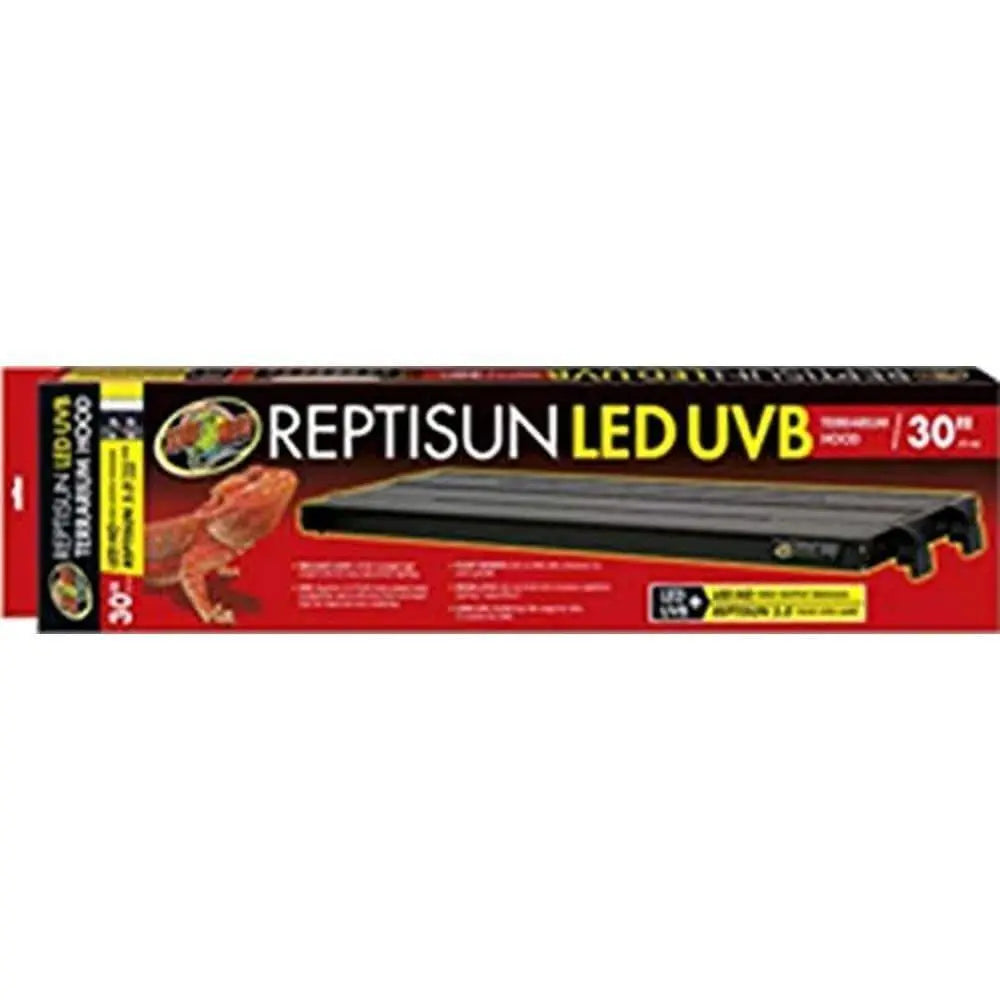 Zoo Med Reptisun T5 LED UVB Terrarium Lighting Hood for Reptile Habitats