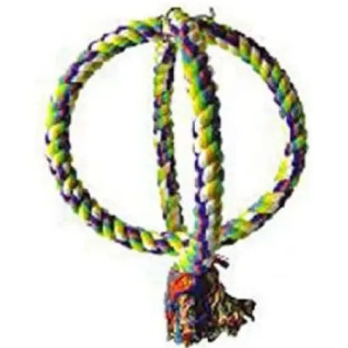 A&E Cage Co. Small Interlocking Double Rope Swing - Ideal Bird Toy