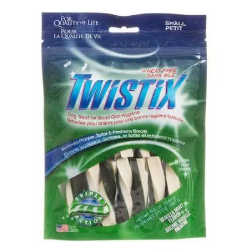 High - Quality Twistix Vanilla Mint Flavored Wheat - Free Dental Treats for Large Dogs
