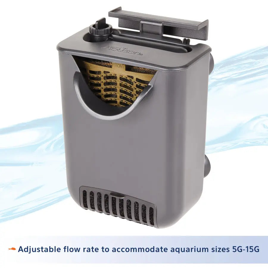 Aqueon QuietFlow SmartClean Internal Filter for Shrimp Tanks