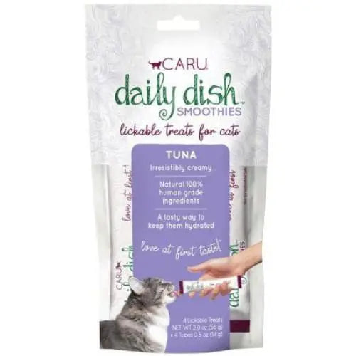 Caru Tuna Flavored Daily Dish Smoothies: Lickable & Healthy Cat Treats
