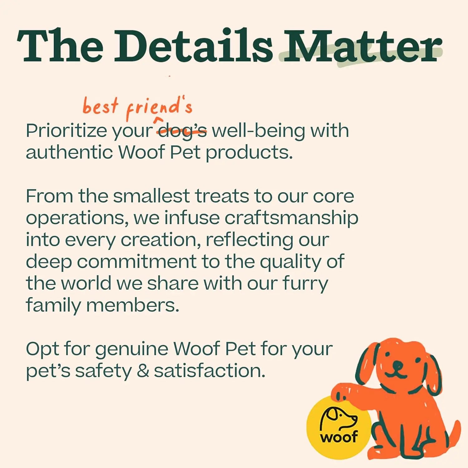 Woof Pet All-in-One Health Beef Flavored Grain-Free Lickable Dog Treat Popsicle Refills for Canine Wellness