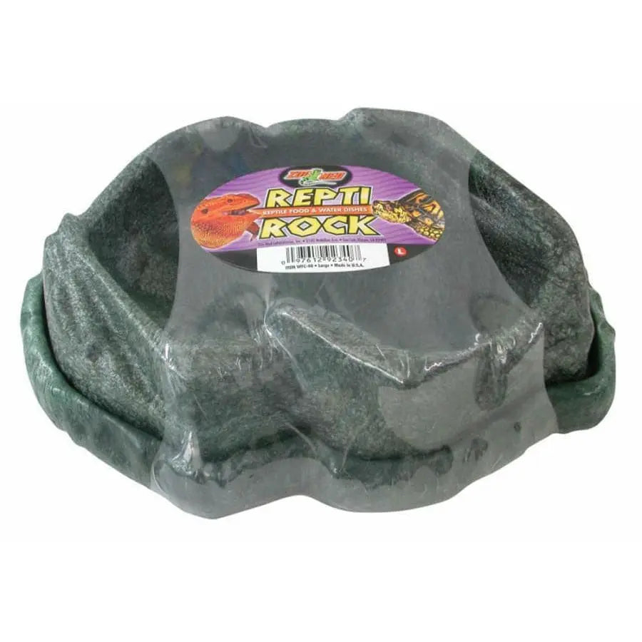 Zoo Med Reptile Habitat Combo Set: Repti Rock Food and Water Dishes