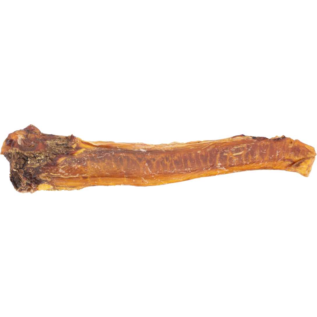 BarknBig Single-Ingredient Thick and Odorless Beef Bully Stick Dog Treat Chew for All Dog Sizes
