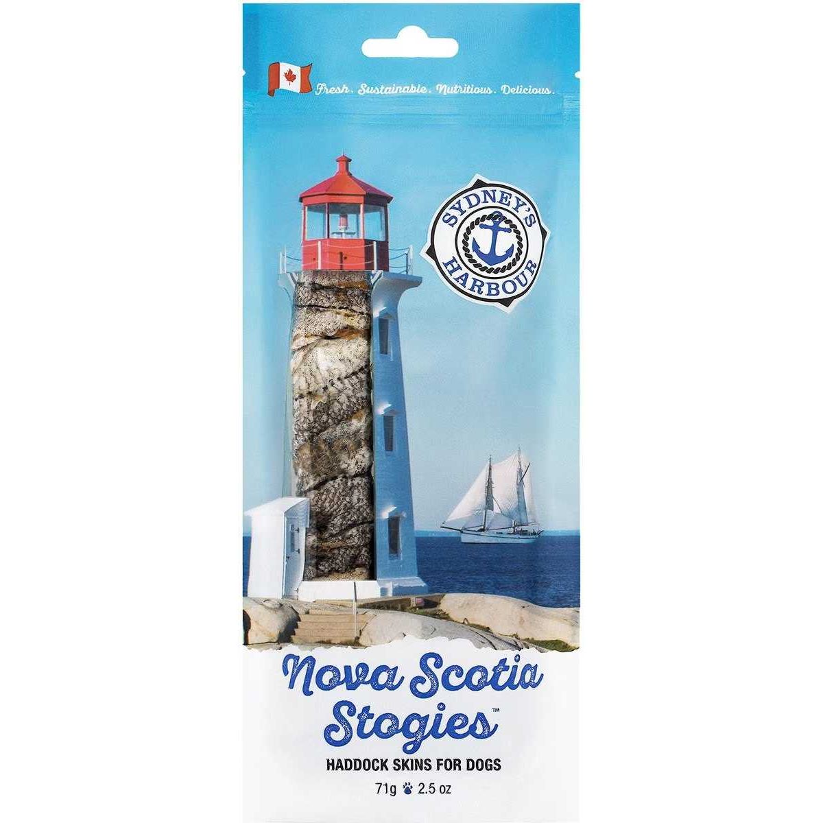 This & That Nova Scotia Hand - rolled Dehydrated Haddock Cat & Dog Treats 3ct