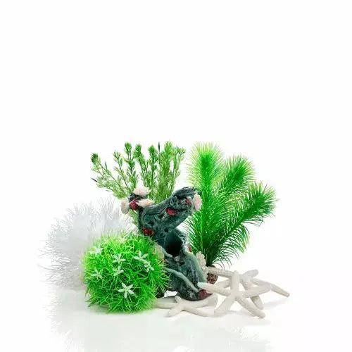 BiOrb Aquarium Decorative Set for 15L Tank - Flower Garden in Green Shades