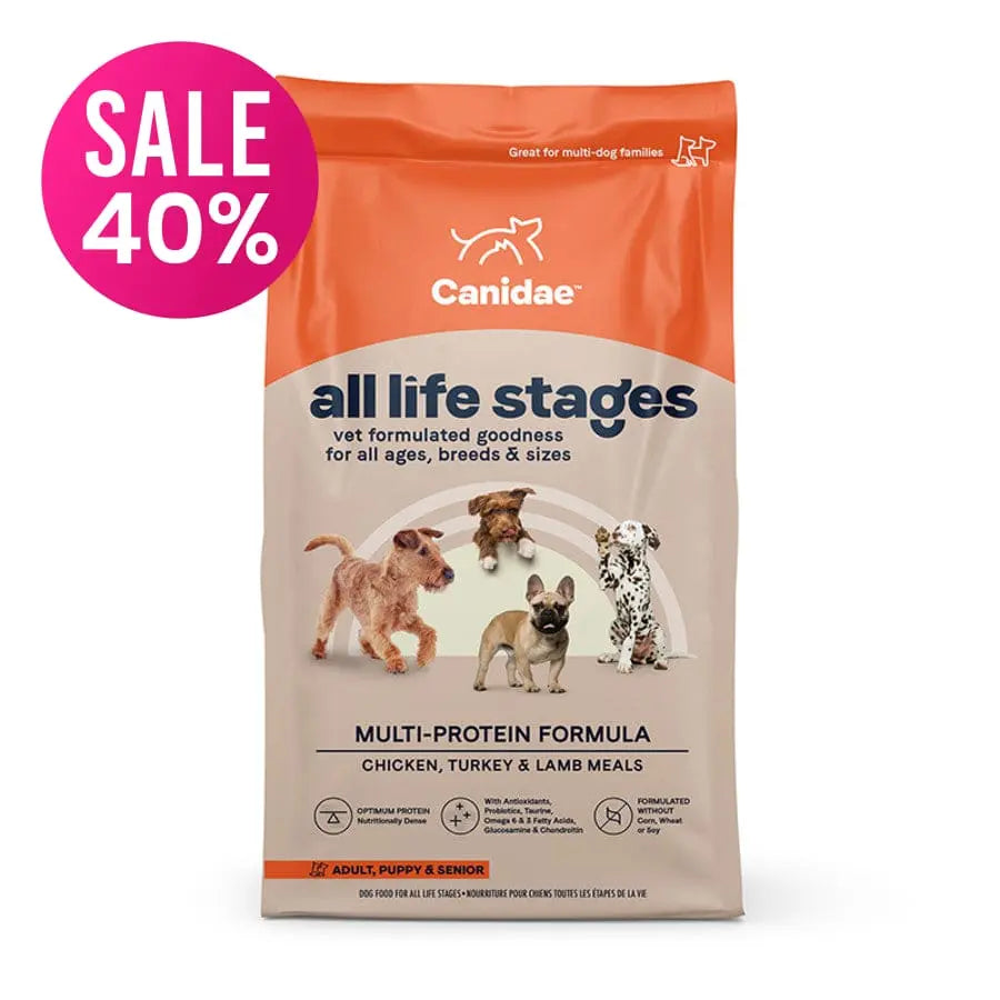 CANIDAE Dry Dog Food - All Life Stages Lamb Meal & Rice Formula for Dogs of Every Age, Breed, and Size