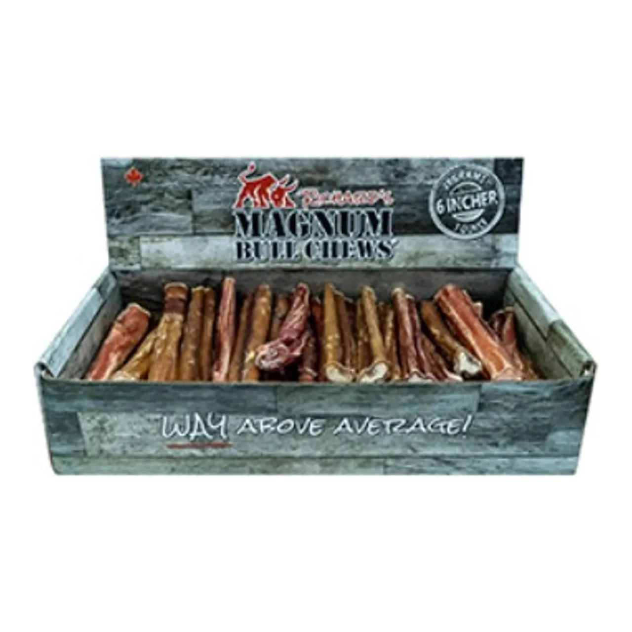 This & That Canine Richard's Premium Magnum Bull Real Chews High - Quality Dog Treats