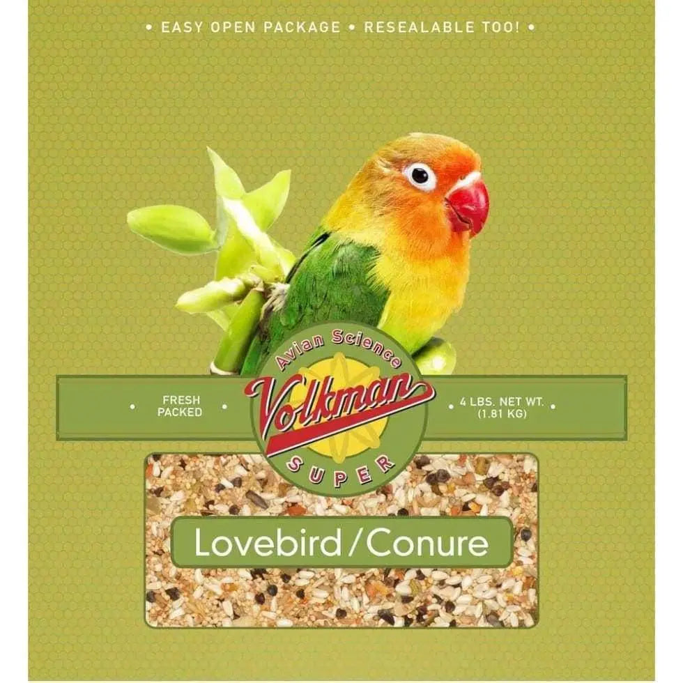 Volkman Seed Company's Premium Avian Science Super Treat for Lovebirds and Conures - Ideal Bird Snack