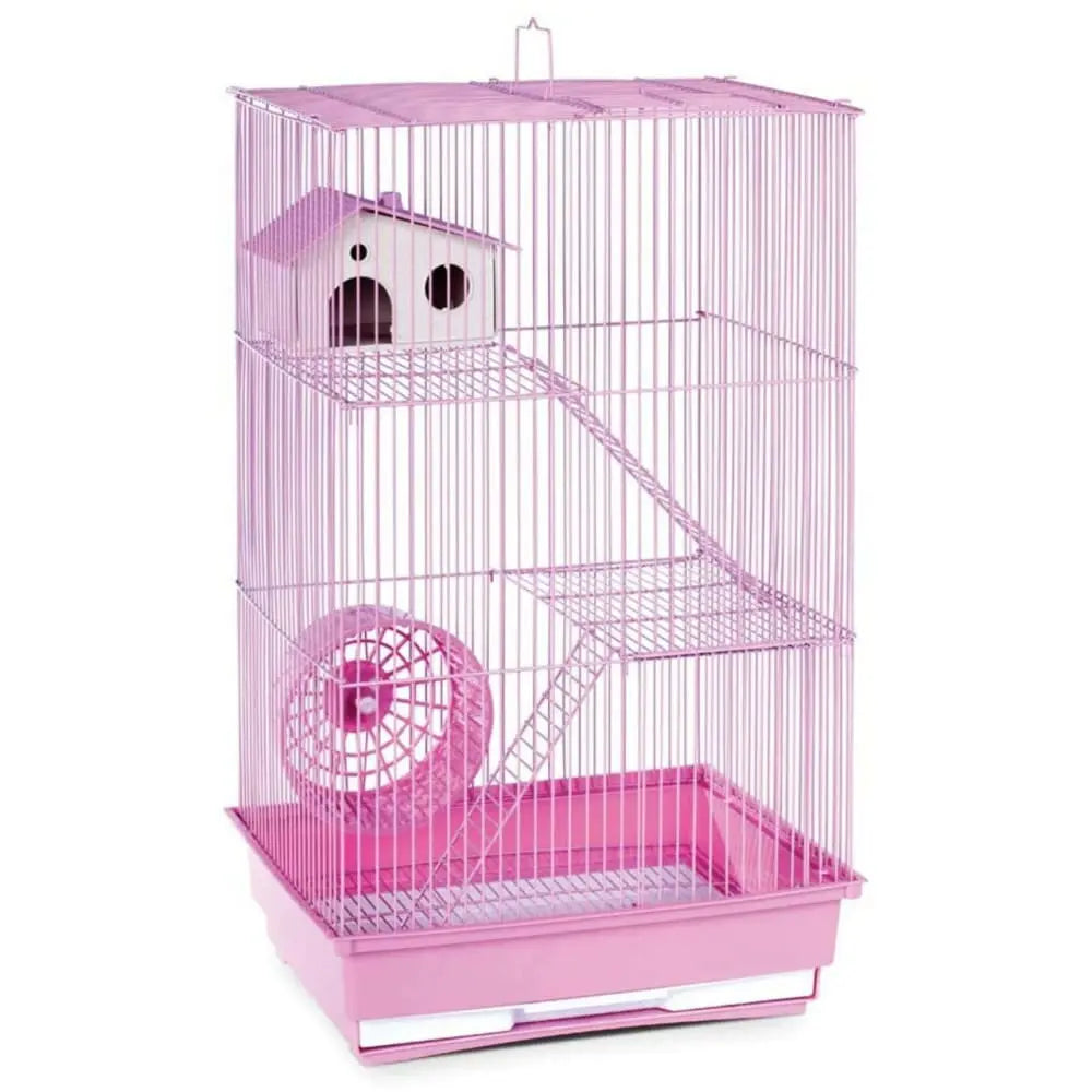 Prevue Pet Products Assorted 4-Pack Three-Story Hamster & Gerbil Cages