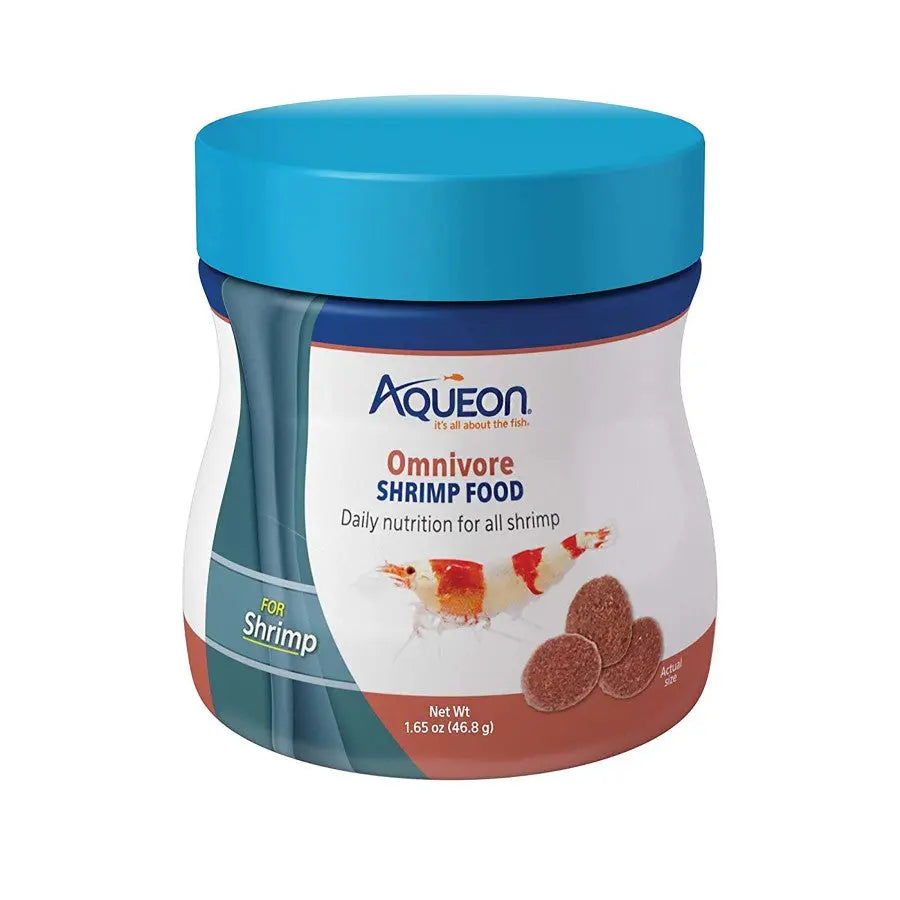 Aqueon High - Quality Omnivore Shrimp Disc Food Pack of 1.65 Ounces