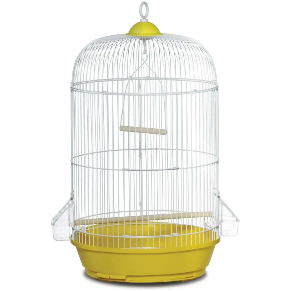 Prevue Pet Red Small Classic Round Cage for Finches and Other Tiny Birds
