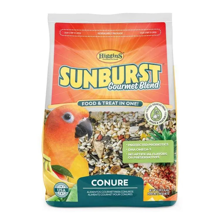 Higgins Premium Sunburst Conure Parrot Food Blend