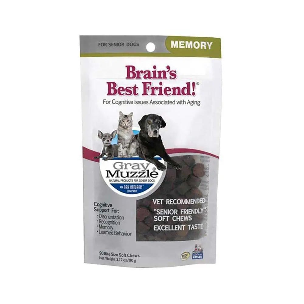 Ark Naturals® Gray Muzzle Brain's Ideal Cat & Dog Soft Chewy Treats - 90 Count