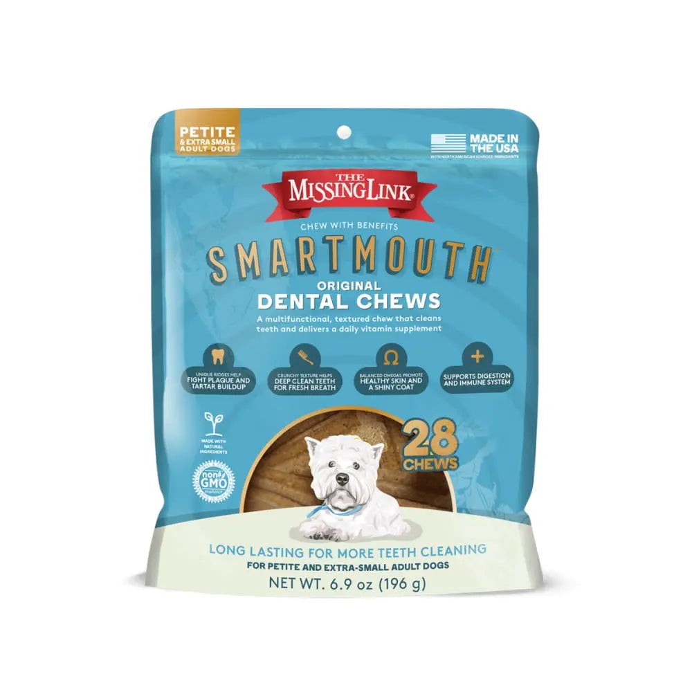 Missing Link SMARTMOUTH All - in - One Dental Chew for Dogs with Comprehensive Health Benefits