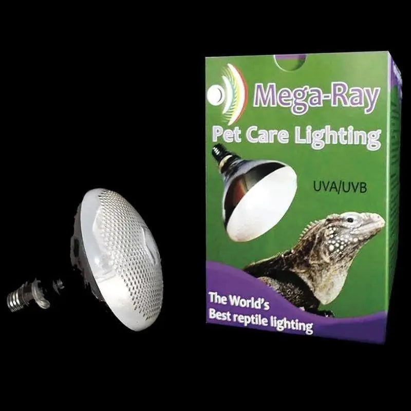 High - Performance Self - Ballasted Mega - Ray Mercury Vapor Flood UVB Lamp for Reptile Pet Care