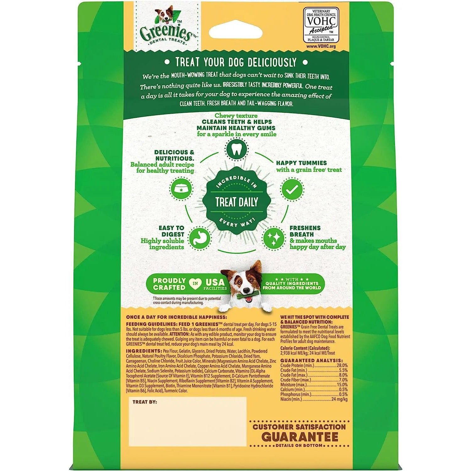 GREENIES Original Natural Dental Chews for Dogs: Oral Health Treats