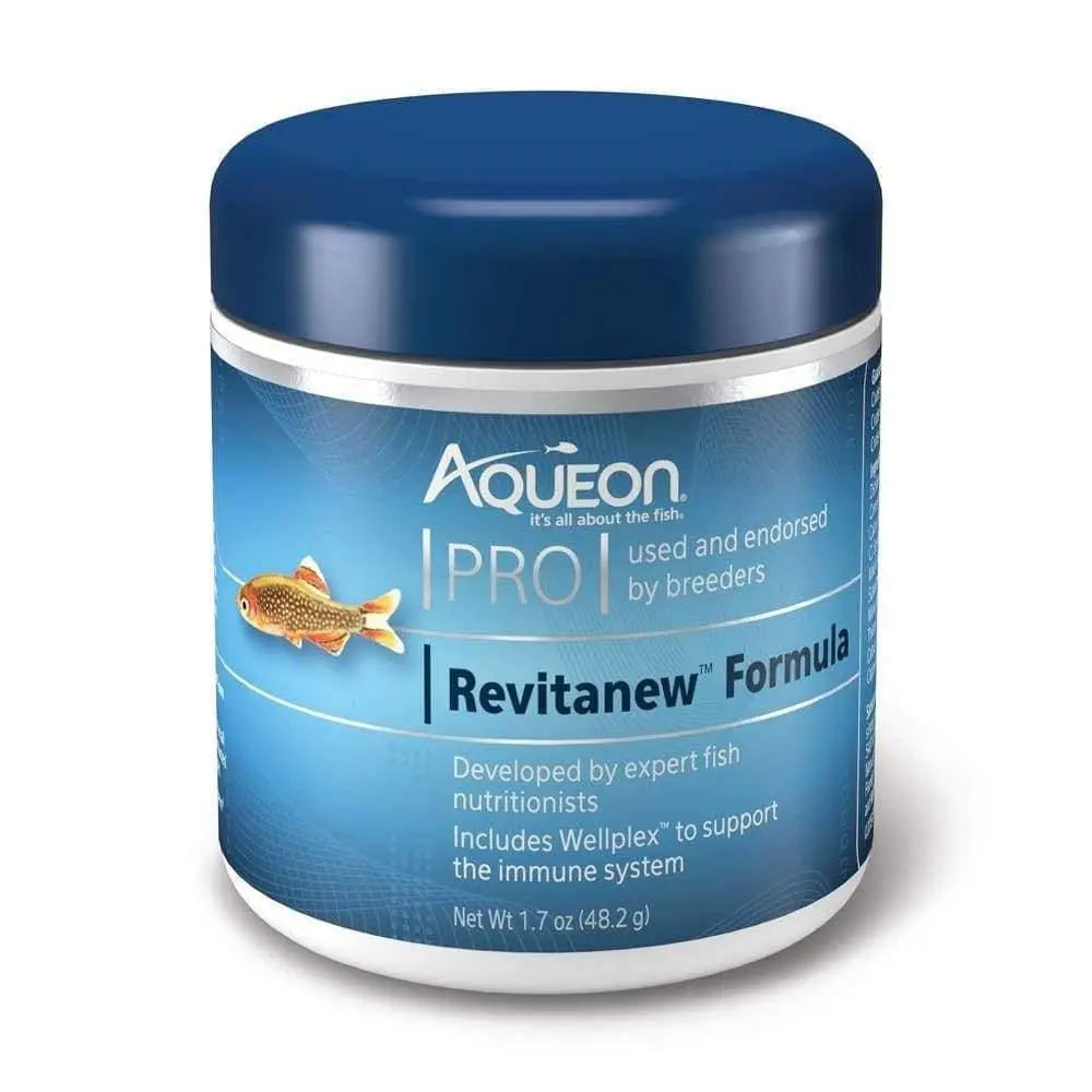 Aqueon Professional Revitalizing New Formula Small-Sized Fish Food, 1.7 Ounces